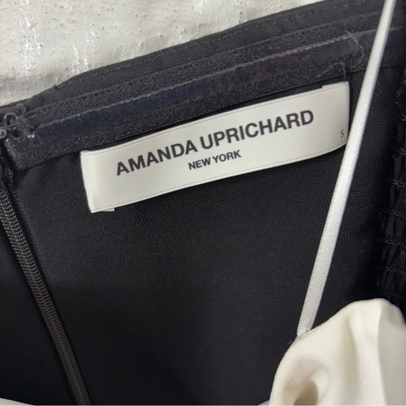 Amanda Uprichard x REVOLVE Kerry Midi Dress in Black and White Small - Picture 6 of 7